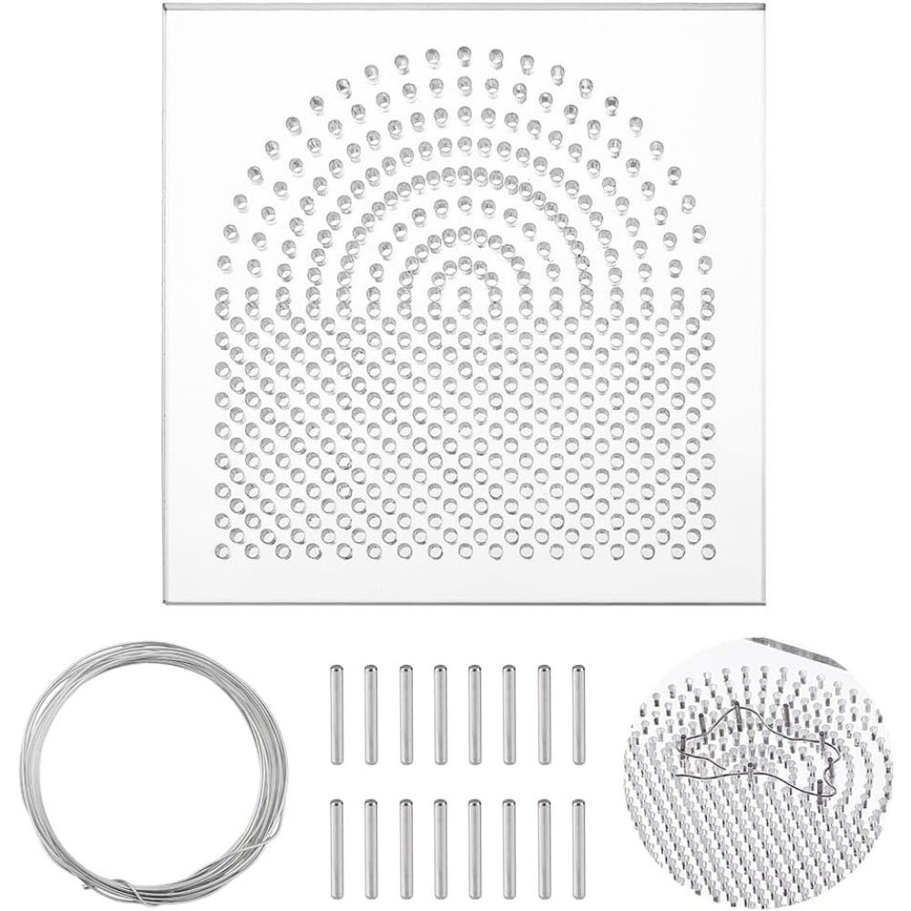 Wire Jewelry Making Jig - Elementy drutu do gięcia drutu 10x10cm