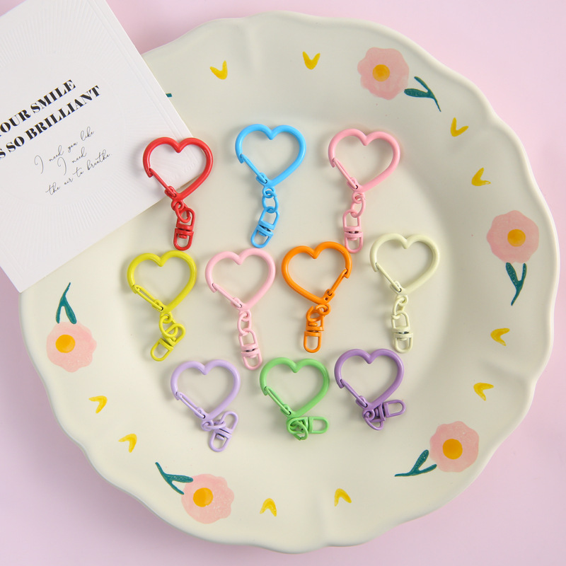 Jewelry Making Jump Rings - 10 szt. Kolorowe zapięcia typu karabińczyk