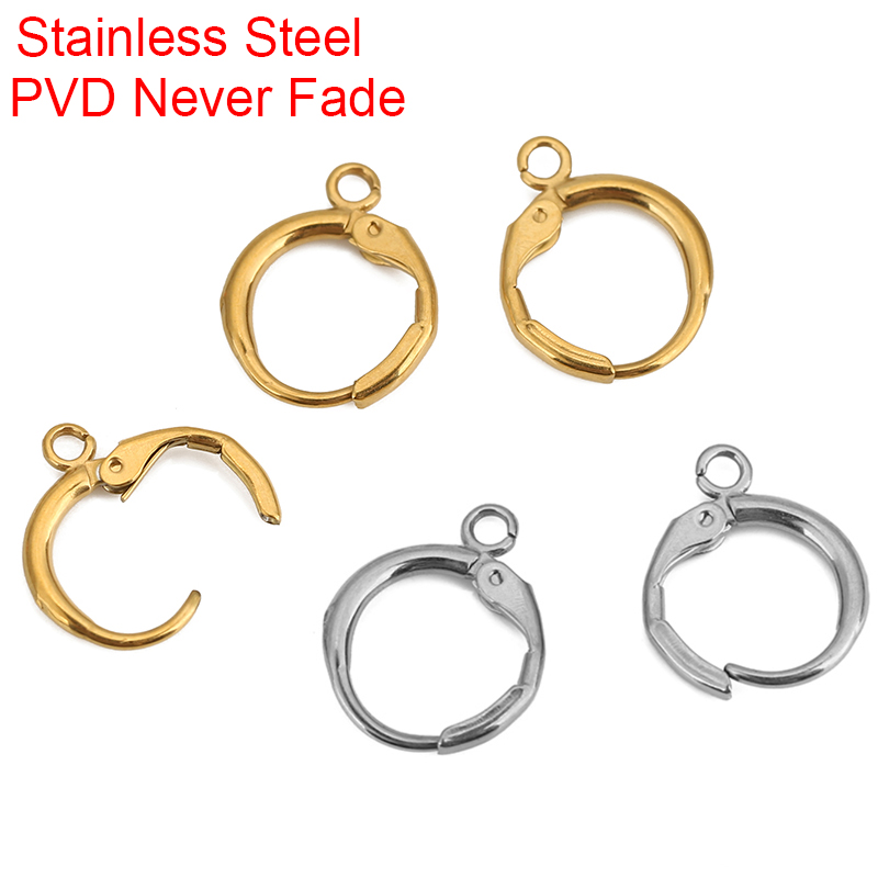 Jewelry Making Earrings - 10 sztuk PVD nigdy nie znikają