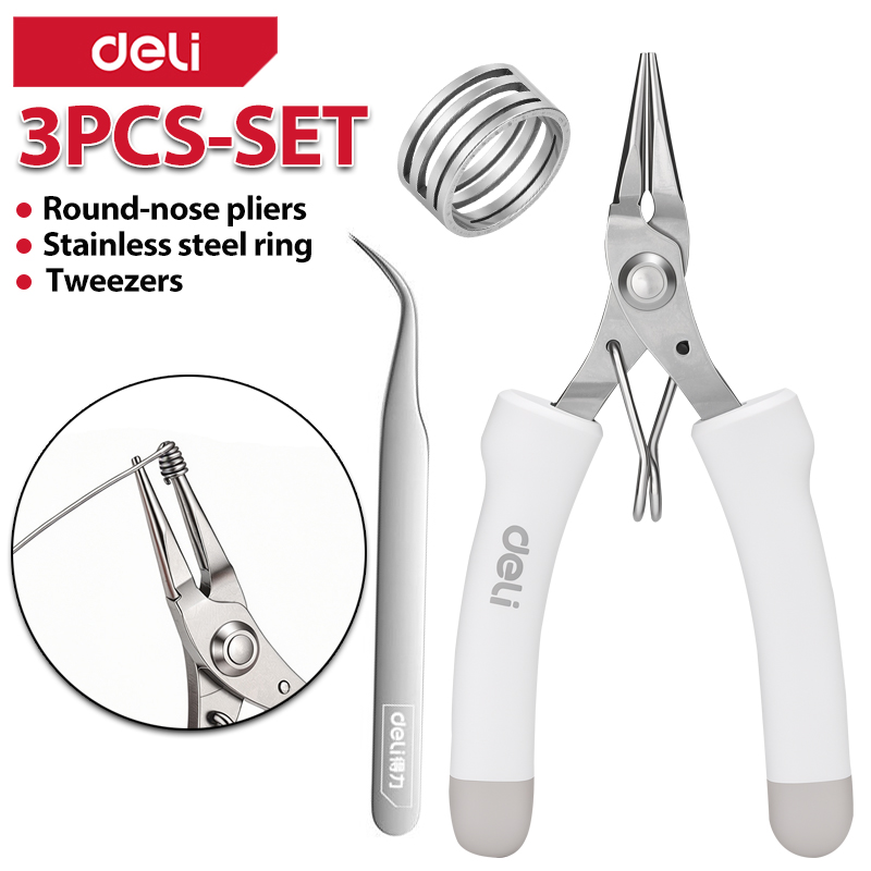 Jewelry Making Loop Pliers - Szczypce okrągłonosne ze stali nierdzewnej 4