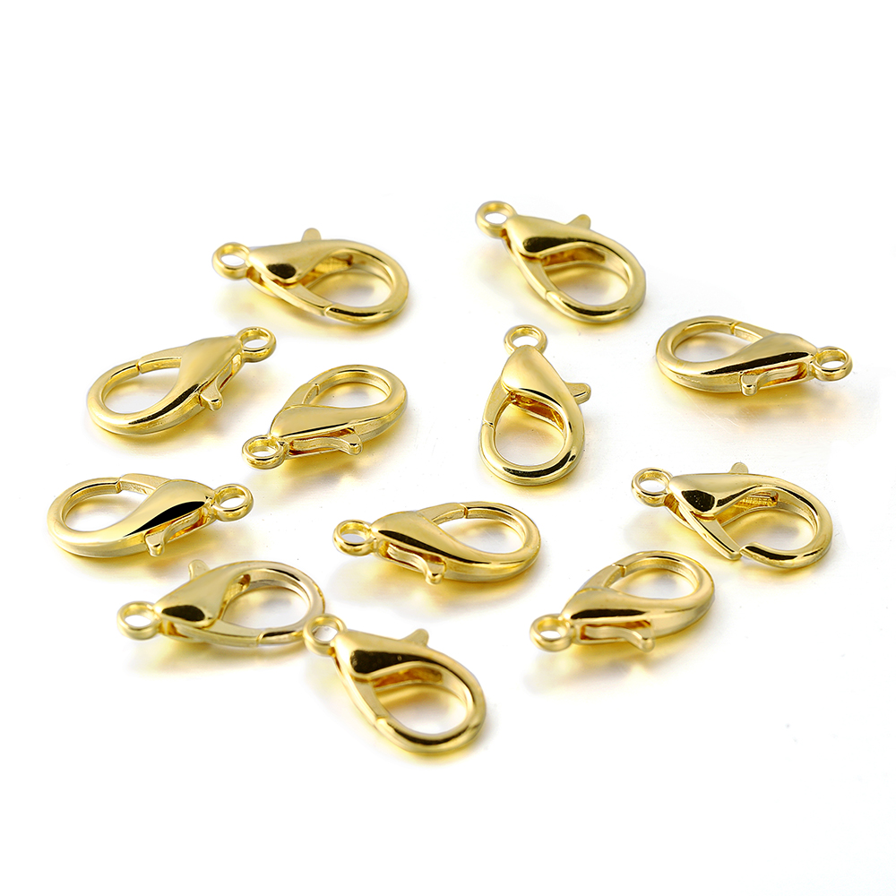 Jewelry Making Chain - 10 szt. Zapięć typu karabińczyk w