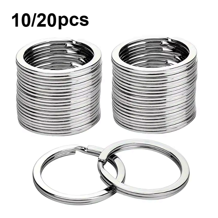 Jewelry Making Jump Rings - 10 szt. 20 szt. Metalowe podwójne