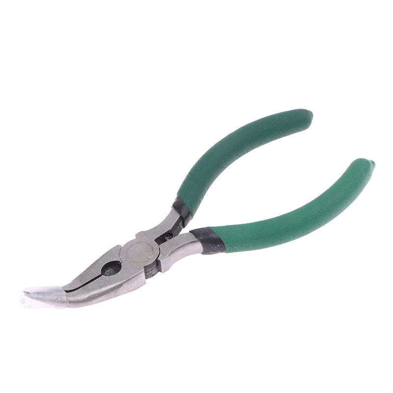 Jewelry Making Loop Pliers - 1 szt. Płaskie, zakrzywione szczypce do