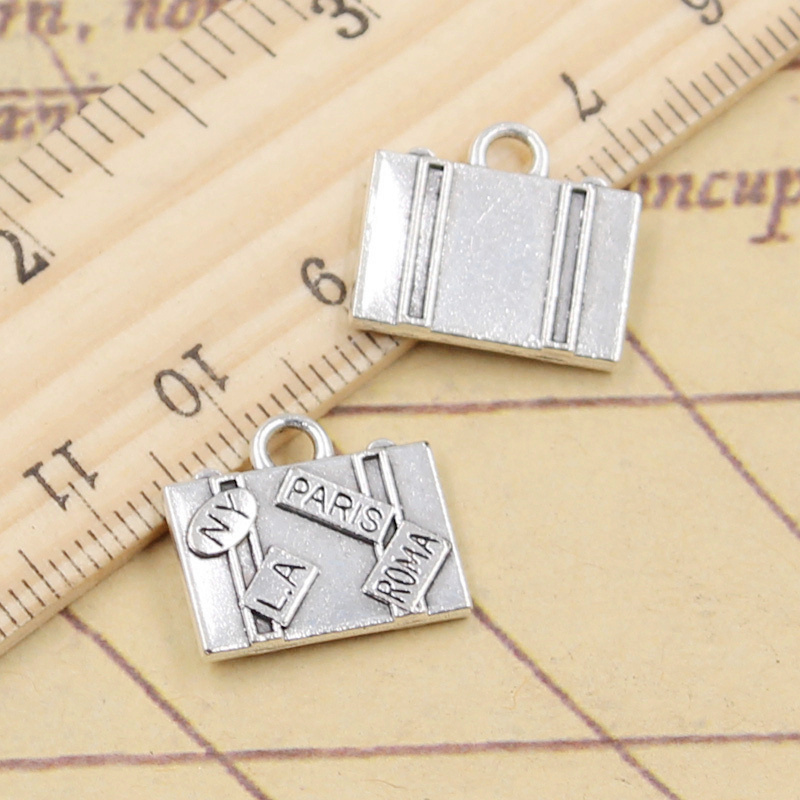 Jewelry Making York - 10 sztuk Charms torby podróżne nowy