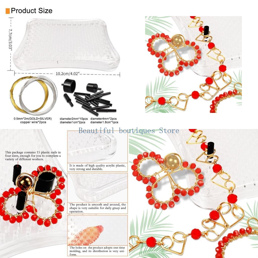 Wire Jewelry Making Jig - U4LF Plastikowe przyrządy do gięcia drutu
