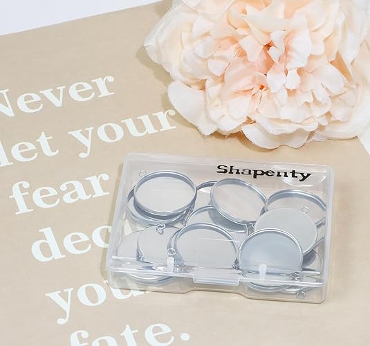 20 sztuk okrągłych bazy z nier – Jewelry Making Tray recenzja i cena
