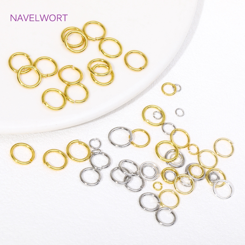 14K/18K pozłacany pierścień dz – Jewelry Making Jump Rings recenzja i cena