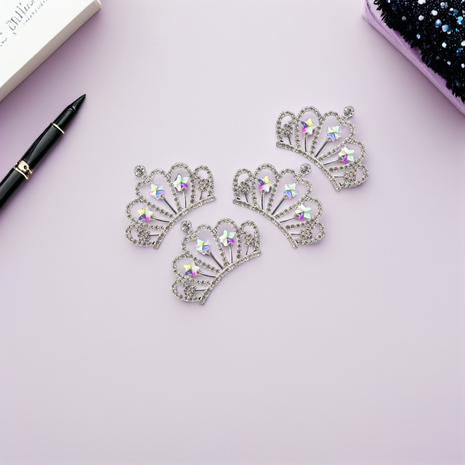 10 szt. Mini Korony z Cyrkonia – Jewelry Making Party For Adults recenzja i cena