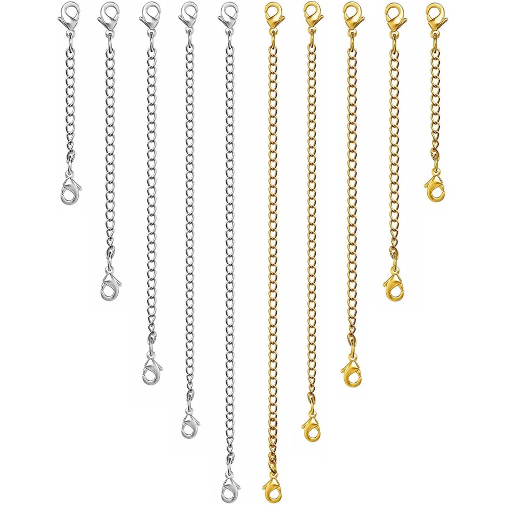 10 szt. Przedłużaczy łańcuszkó – Jewelry Making Chain recenzja i cena