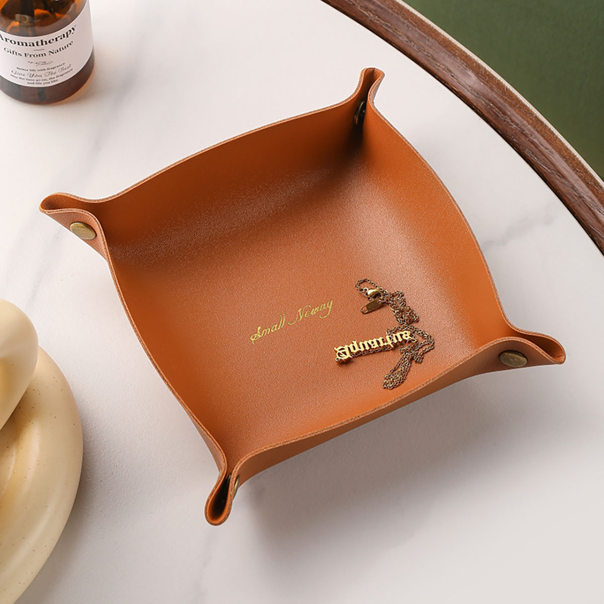Skórzana taca do przechowywani – Jewelry Making Tray recenzja i cena