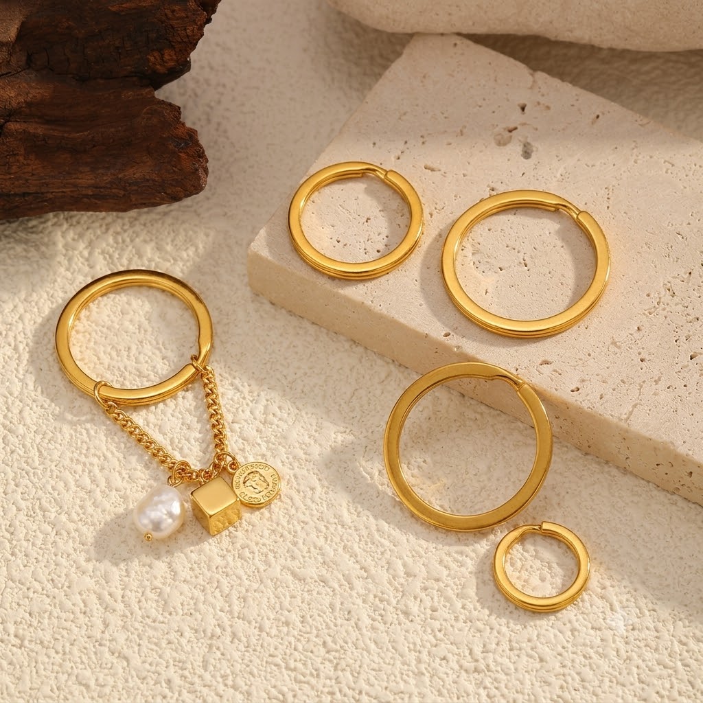 10 szt. okrągłych płaskich zap – Jewelry Making Chain recenzja i cena