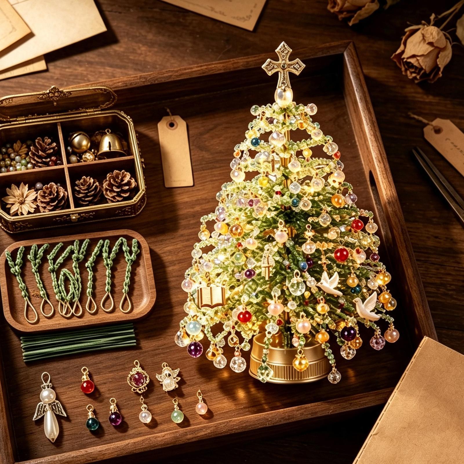 Zestaw do tworzenia choinki z  – Jewelry Making Party For Adults recenzja i cena