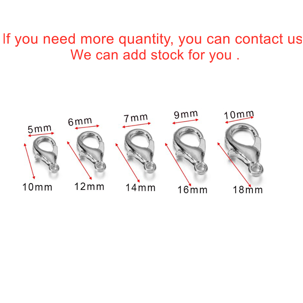 10 szt. Zapięć typu karabińczy – Jewelry Making Chain recenzja i cena