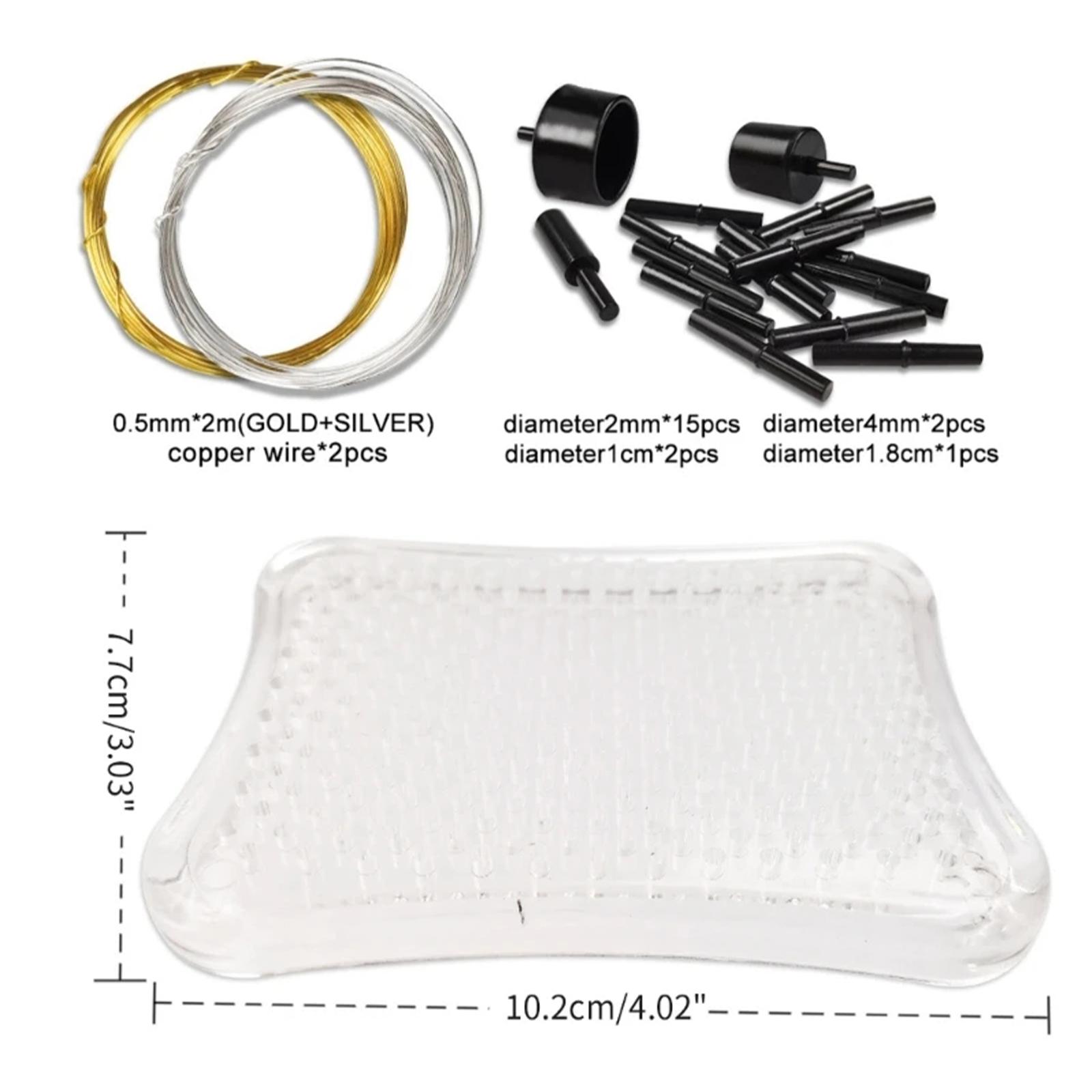 Akrylowy przyrząd do nawijania – Wire Jewelry Making Jig recenzja i cena
