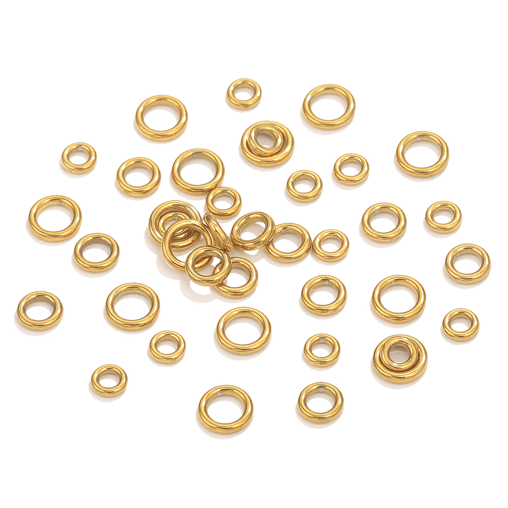 50szt Pierścień O ze stali nie – Jewelry Making Jump Rings recenzja i cena