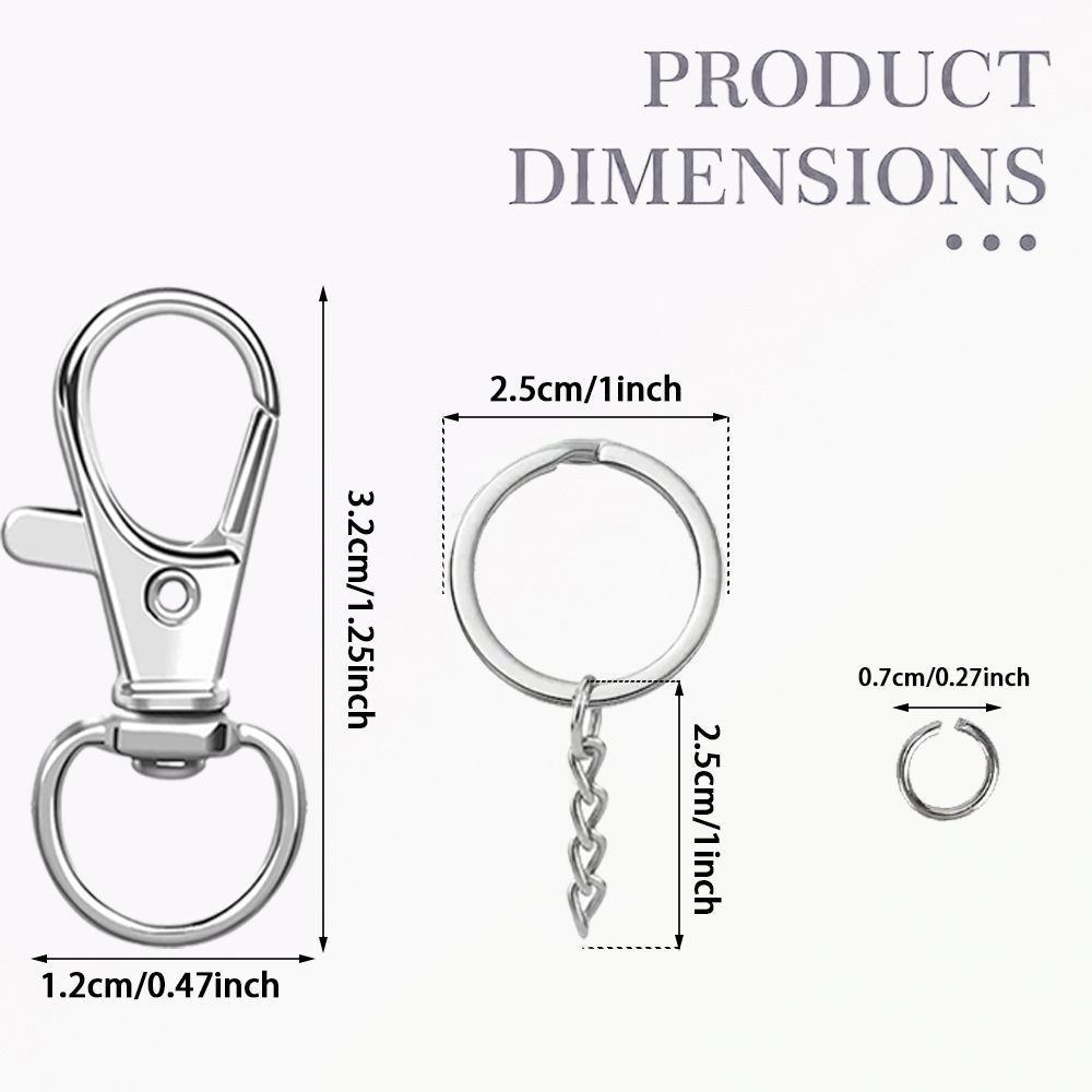 15/30 Zestaw Obrotowych Karabi – Jewelry Making Jump Rings recenzja i cena