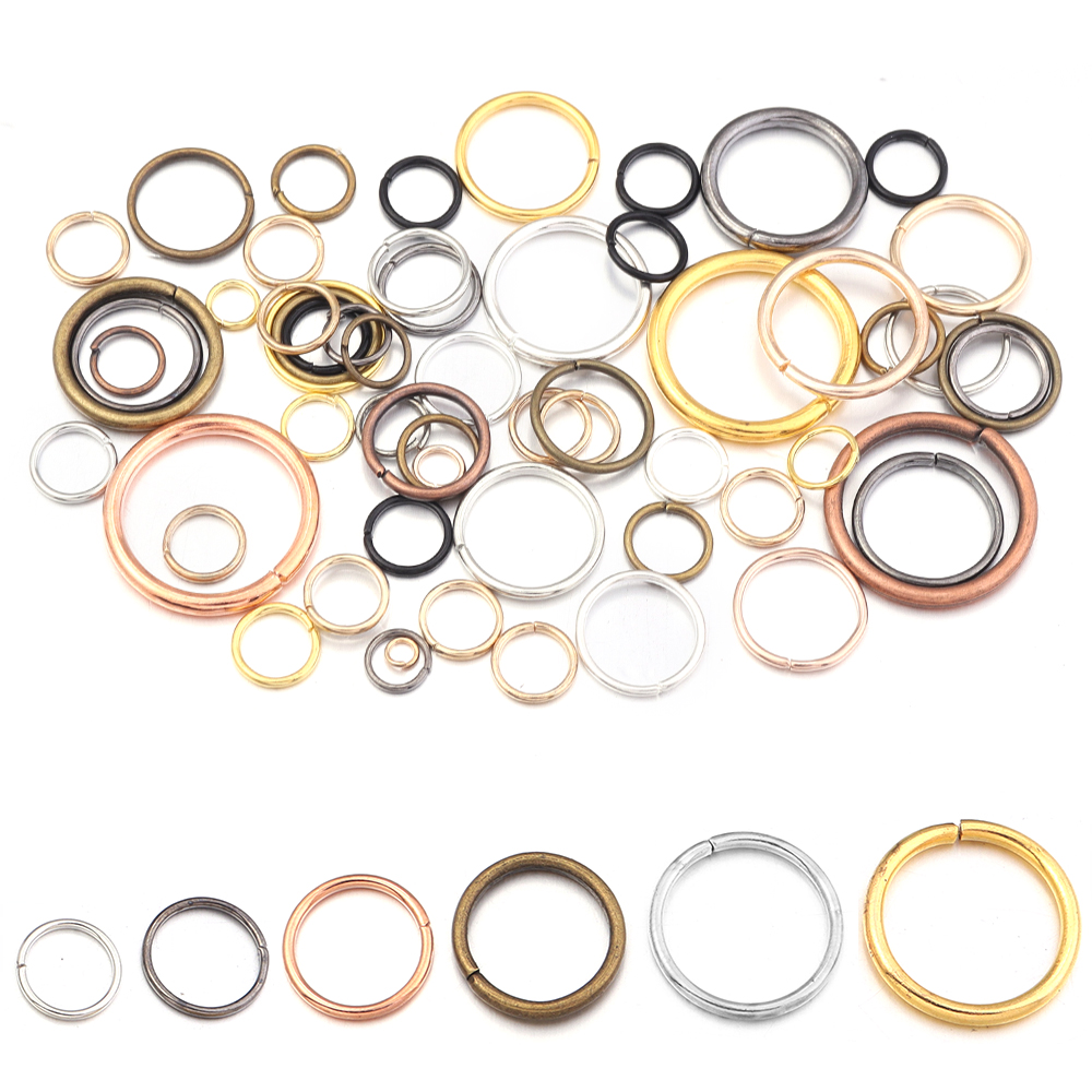 50-200 sztuk/partia 3-20mm Poj – Jewelry Making Jump Rings recenzja i cena