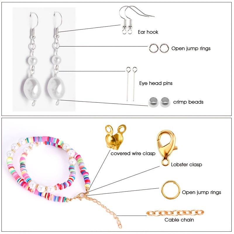 1420 szt. 1 pudełko Zestaw ele – Jewelry Making Jump Rings recenzja i cena