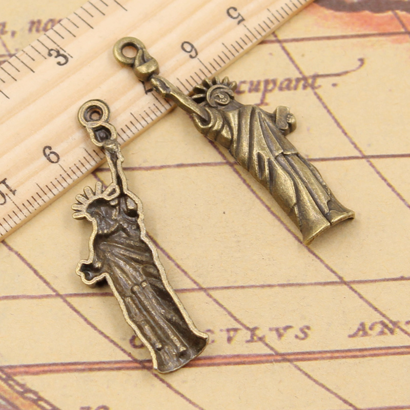 10 sztuk Charms statua wolnośc – Jewelry Making York recenzja i cena